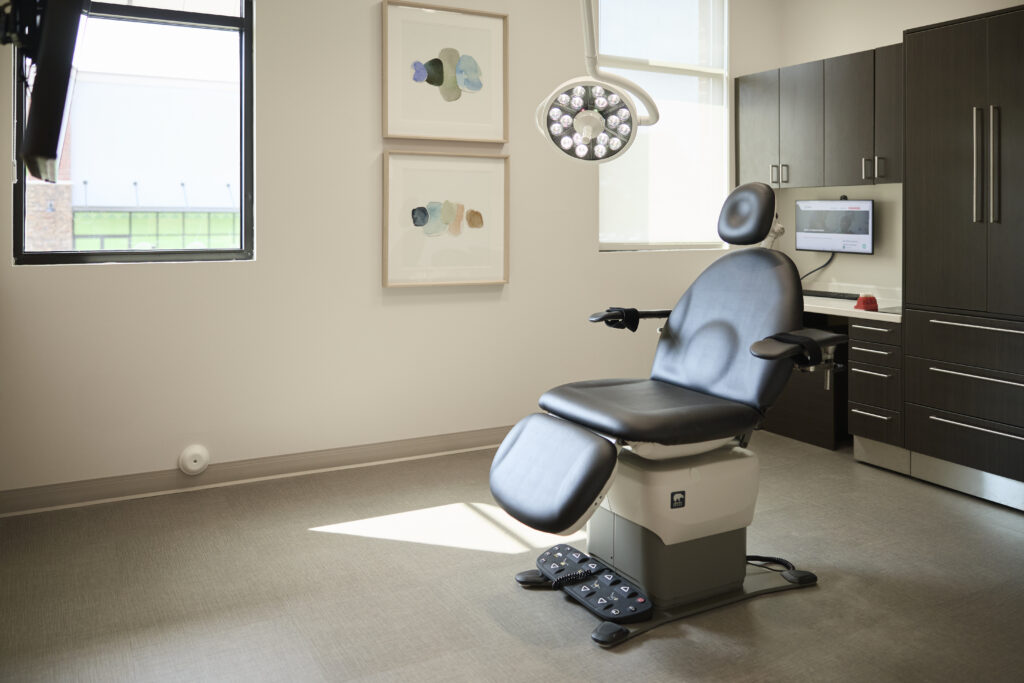 dental patient exam room
