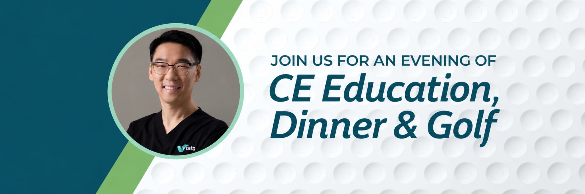 Join Us for An Evening of CE Education, Dinner & Golf